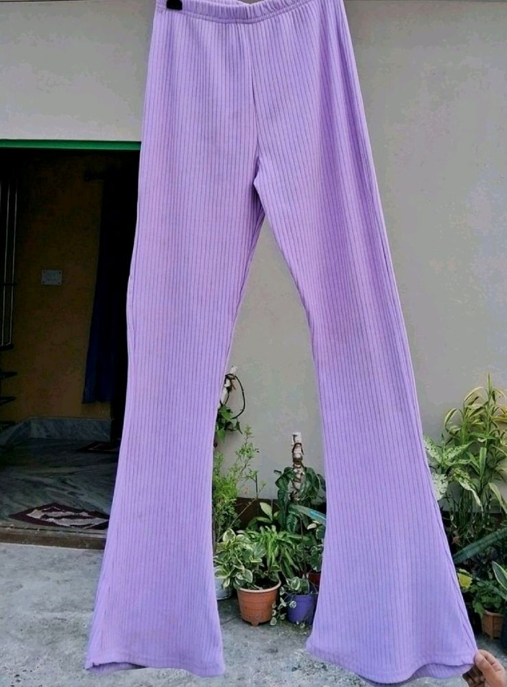 Lavender bootcut pant📍