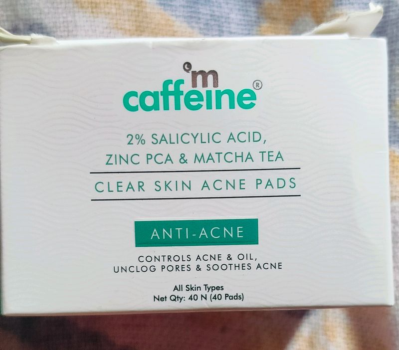 M-caffeine Acne Pads