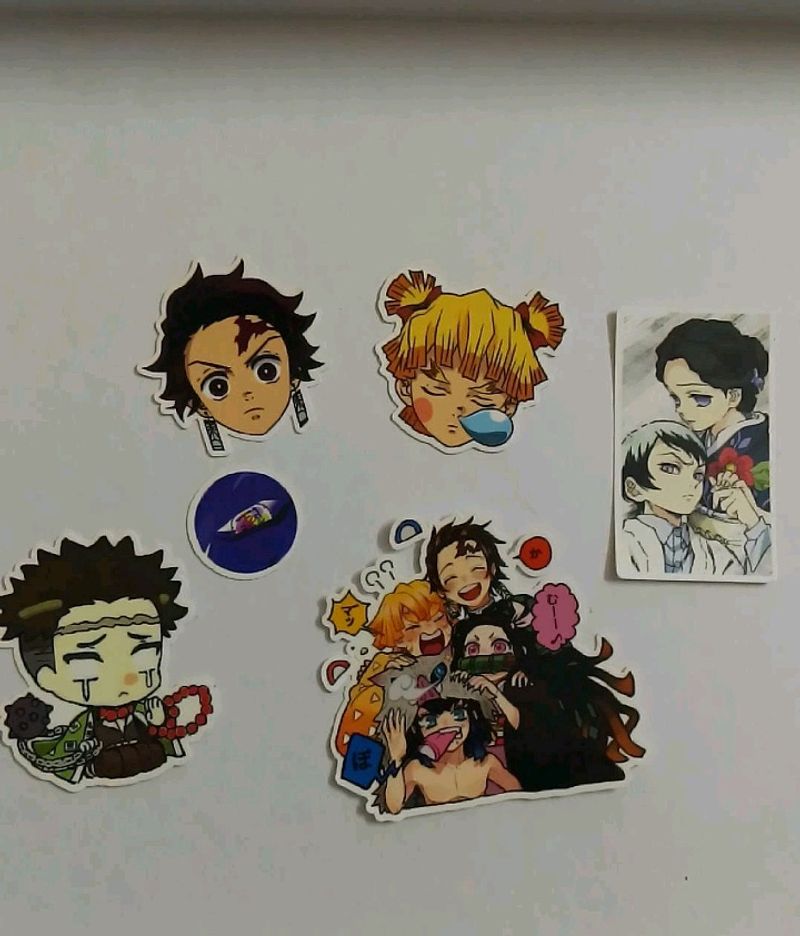 Demon Slayer Stickers 5 + 1