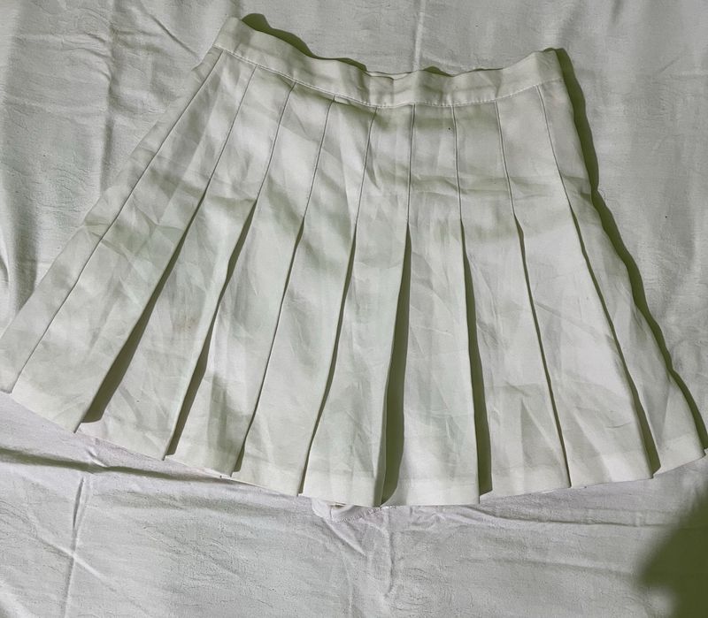 White Tennis Skirt