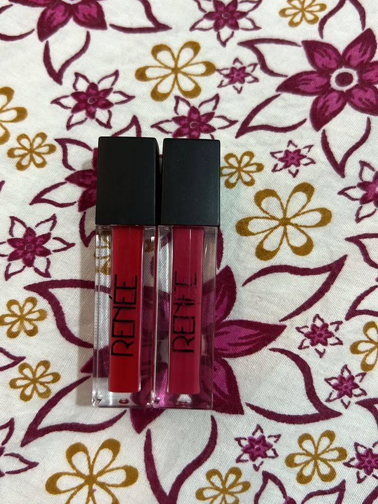 SALE ❤️ RENEE LIQUID MATTE MINI LIPSTICK SET OF 2