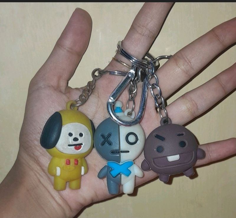 Bts Keychains With Photocard Free