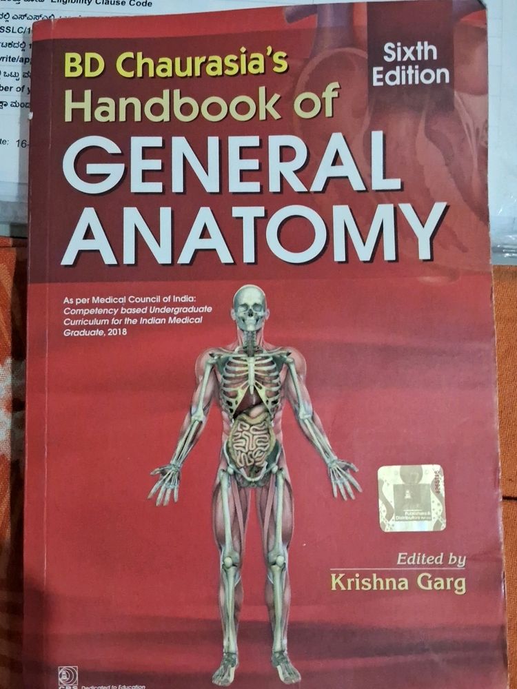 General Anatomy Handbook