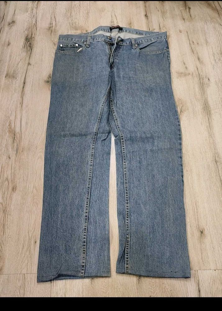 Cs0477 Tag Basic Baggy Jeans Size 36