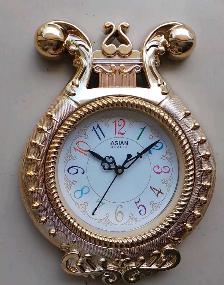 Wall Clock (Gold)