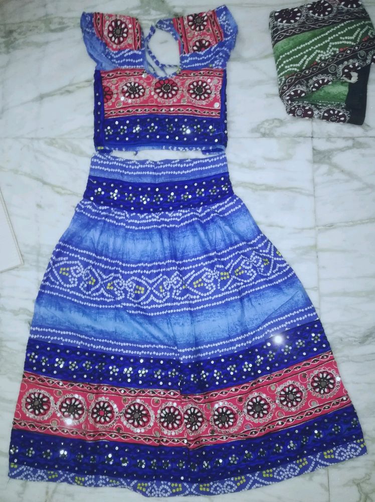 Traditional Gujrati garba Dress for 10-12 year Old