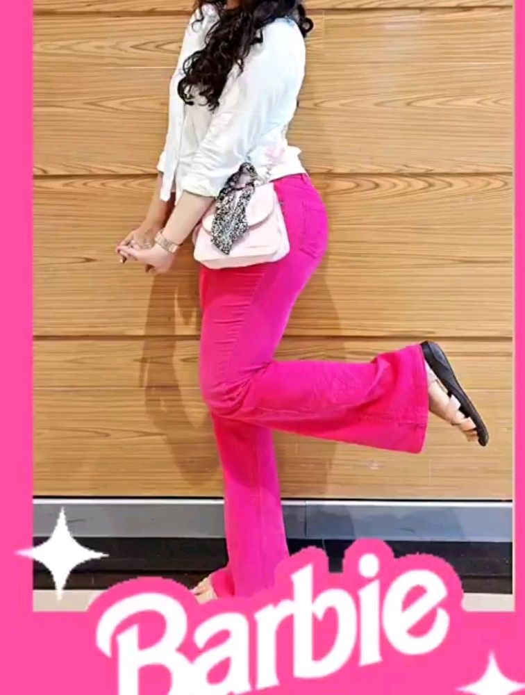 Barbie Hot Pink Corduroy Pants