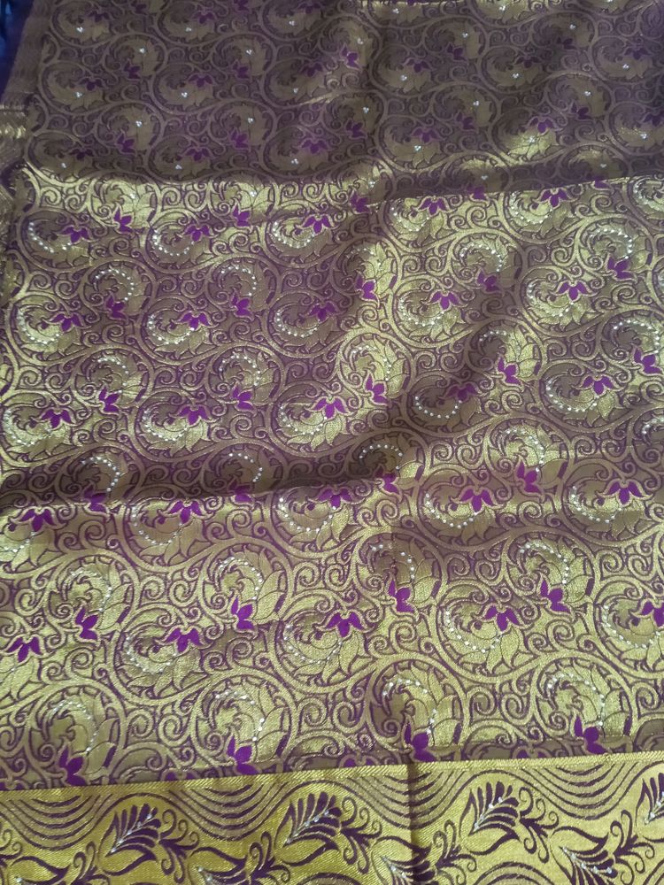 Full Brocade Wedding Pattu Saree  Only One Time Us