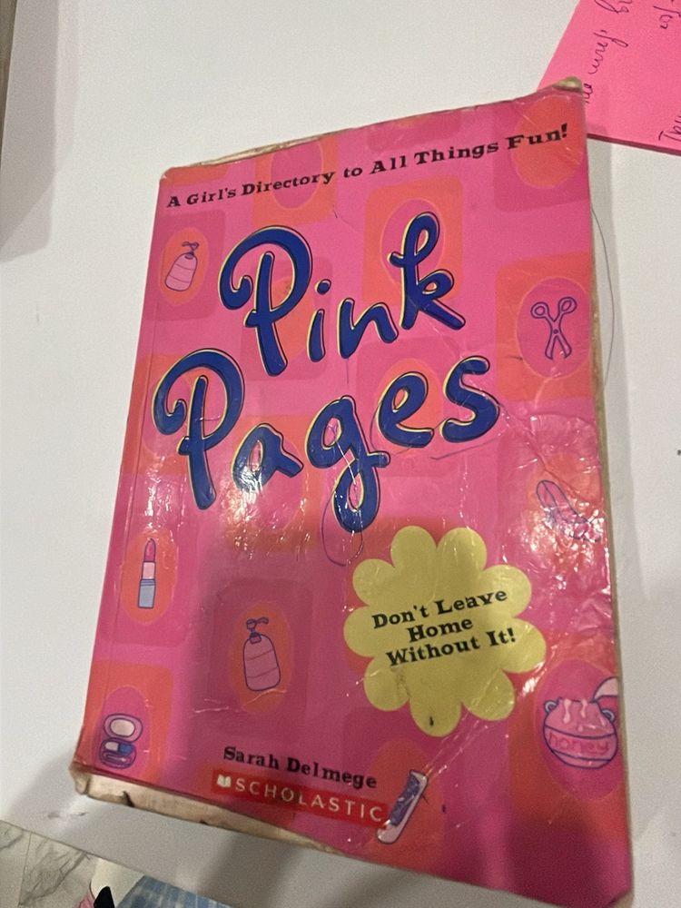 Pink Pages By Sarah Delmege