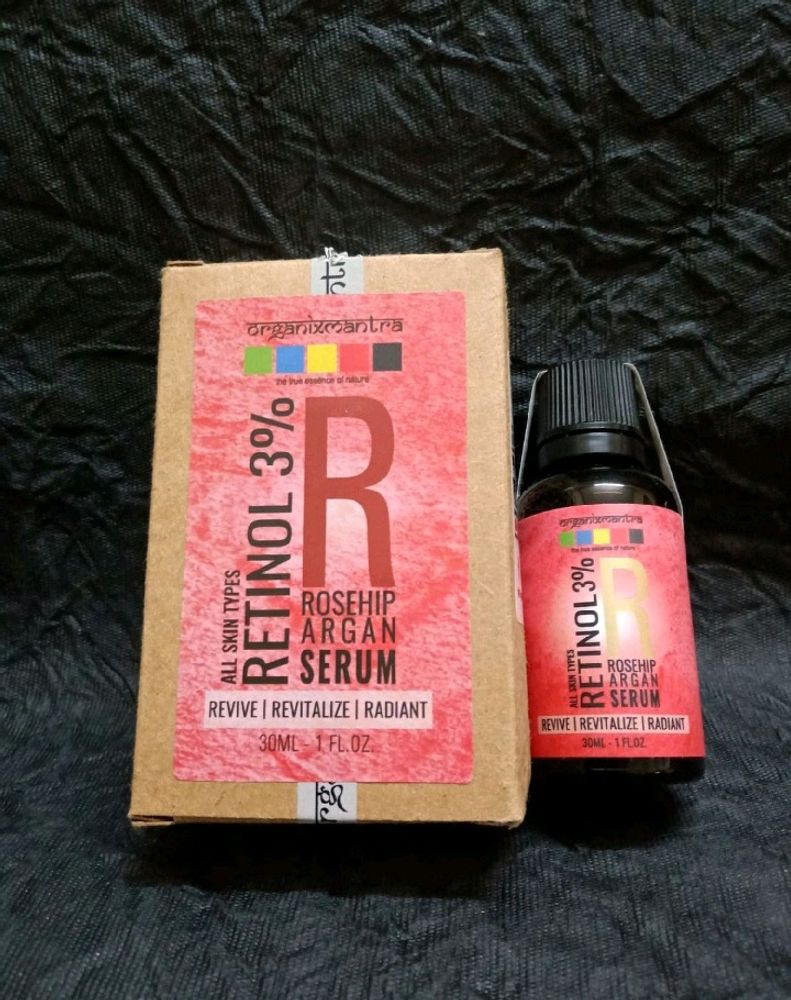 Retinol Rosehip Argan Serum