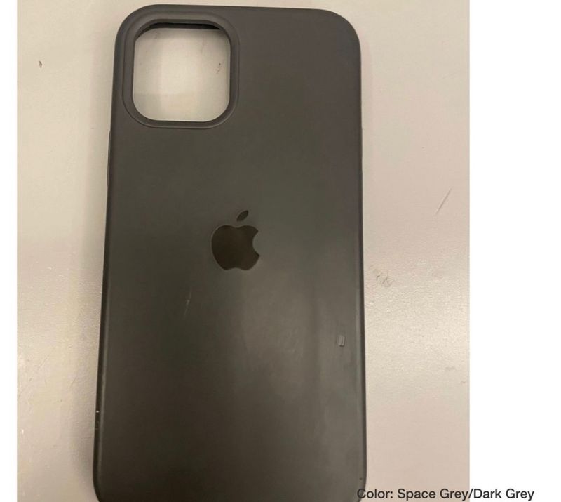 iPhone 12 Pro Silicon Cover - Space Grey