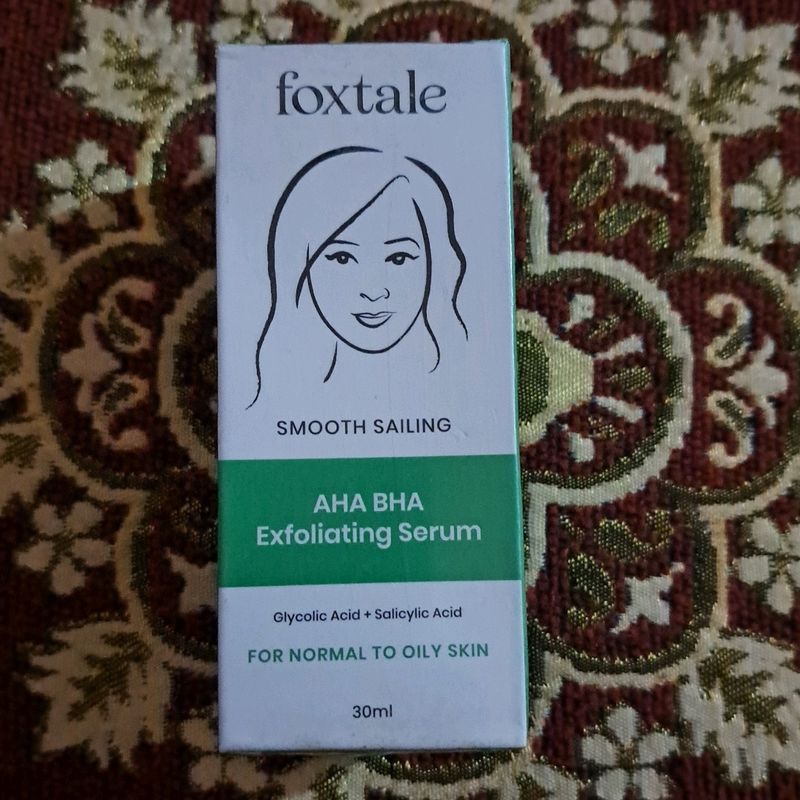 Foxtale AHA BHA face Serum