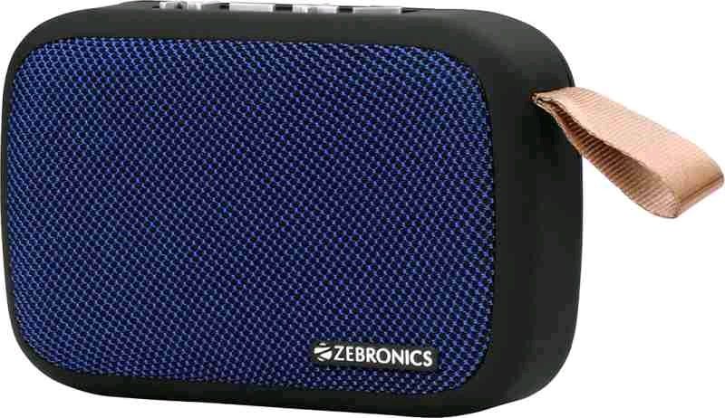Zebronics-Delight bluetooth speaker (Blue)
