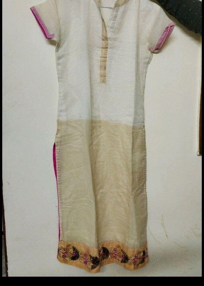 Chanderi Kurti