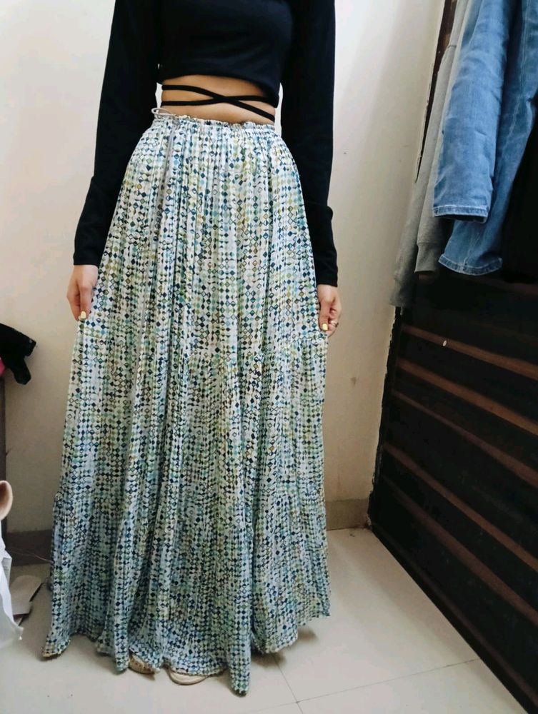 Navratri Special Long Skirt Full Flaired