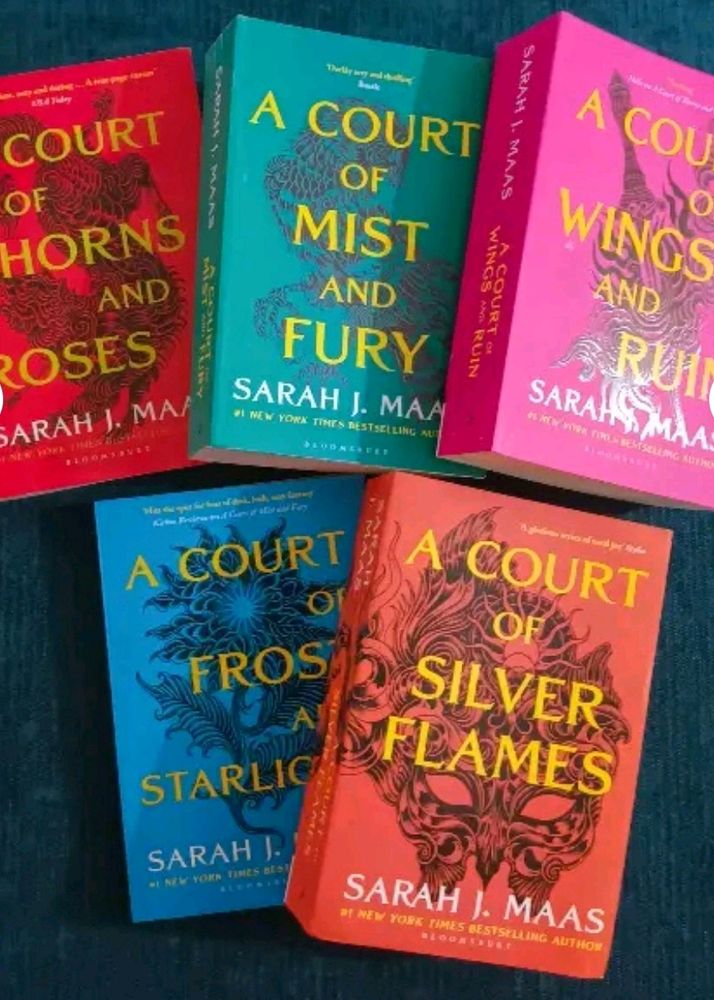 Court Of Thrones And Roses Book Set