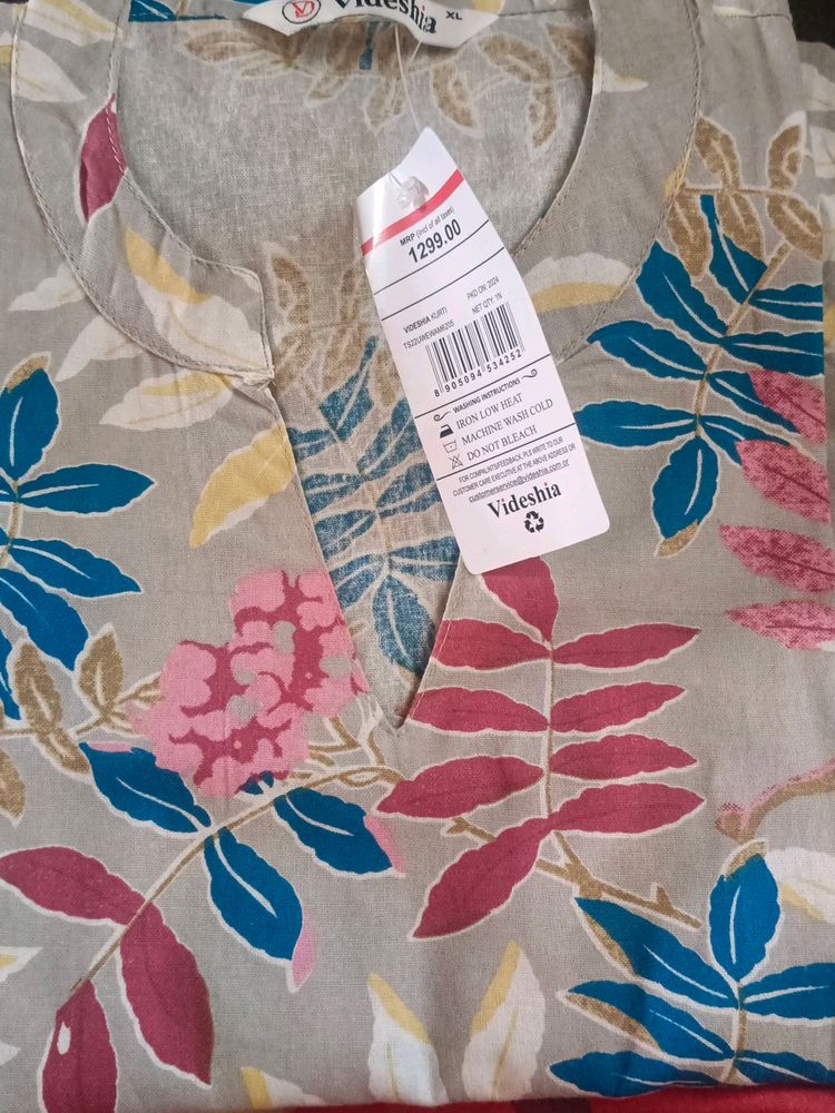 Xl Cotton Kurti