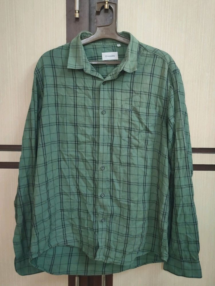 Premium Crocodile 🐊 Green Shirt