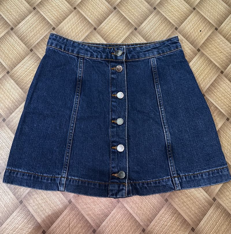 Jeans Mini Skirt ✨