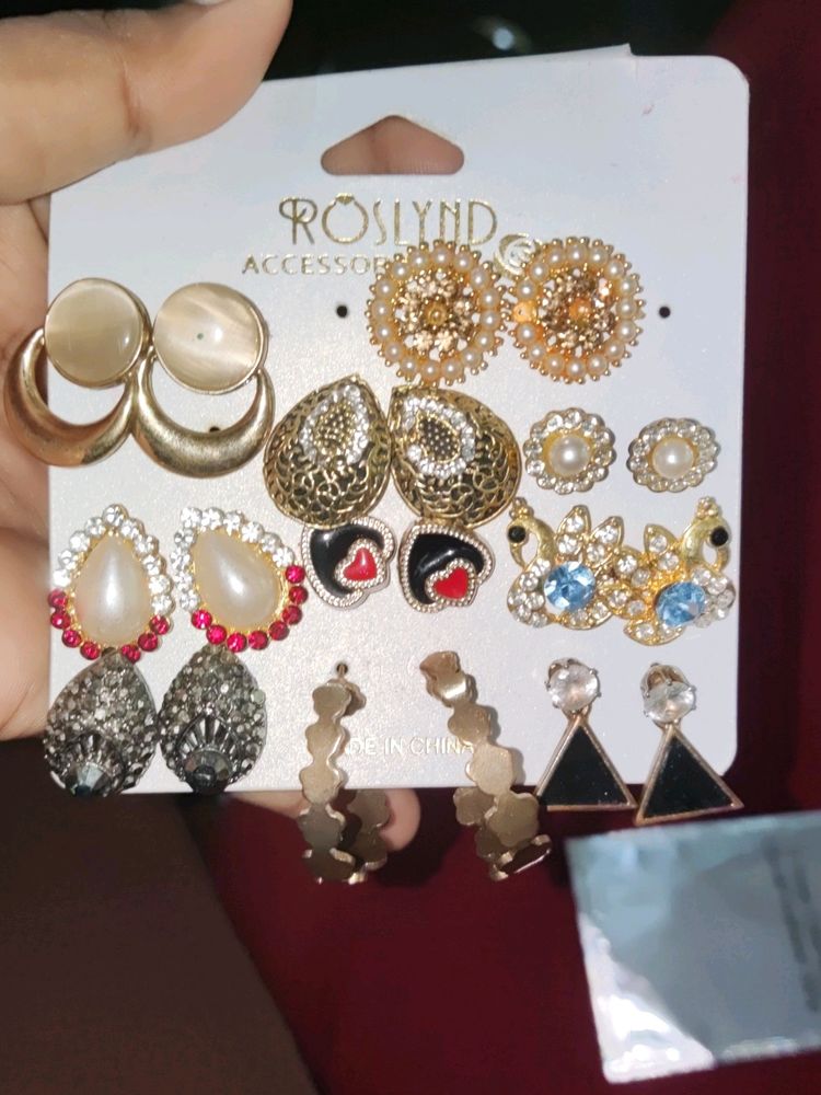 11 Beautiful Earrings Combo