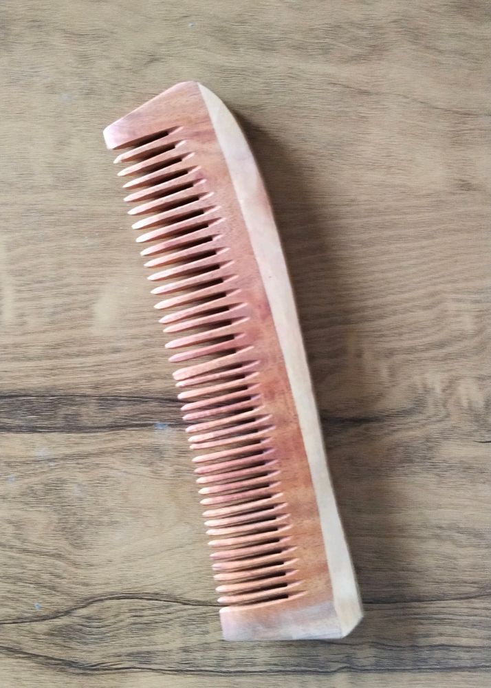 NEW NEEM WOODEN COMB