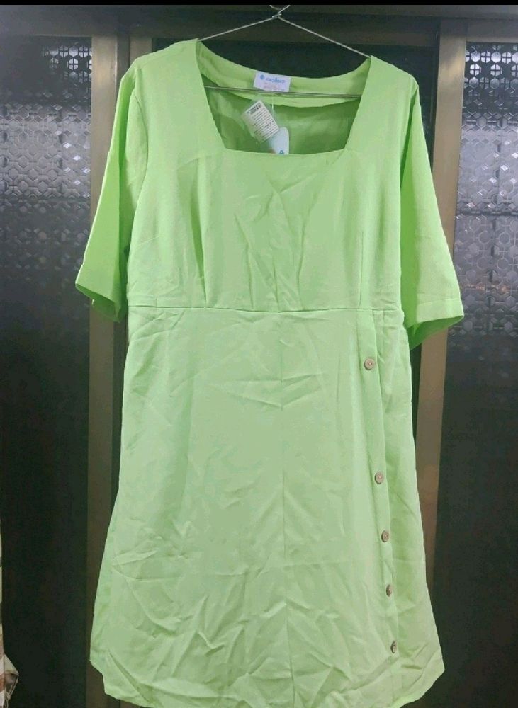 Pluss Size Button Dress New With Tag