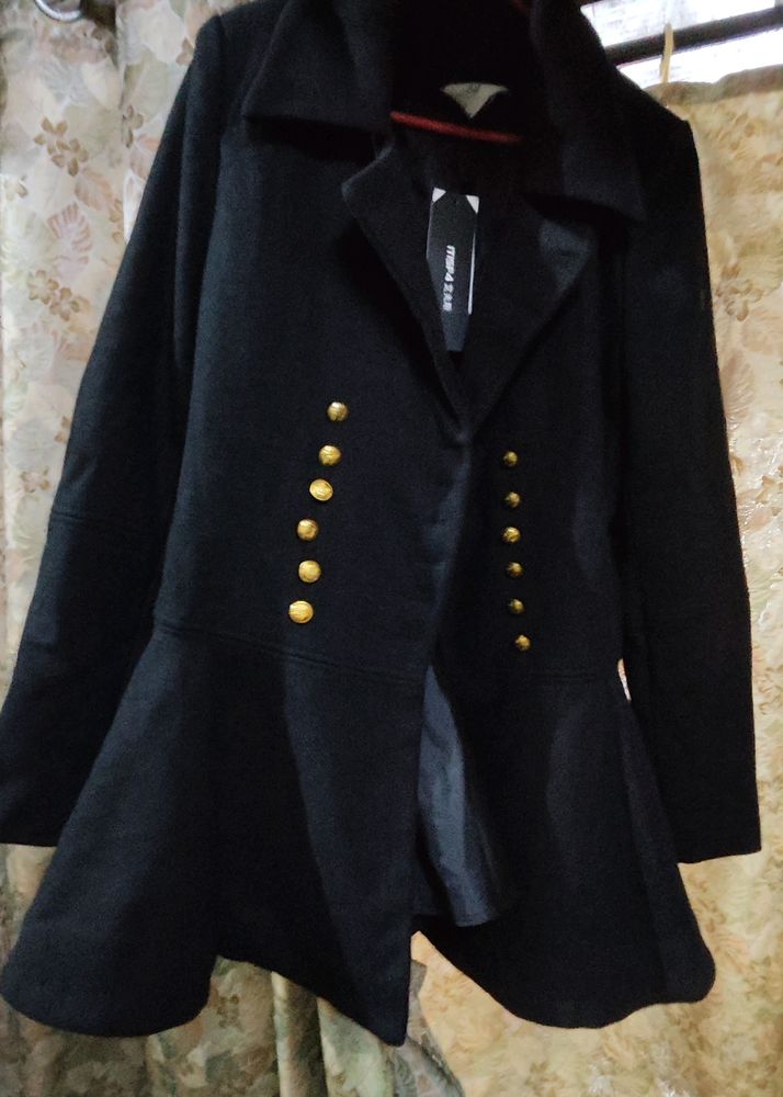 Coller Double Breasted Coat