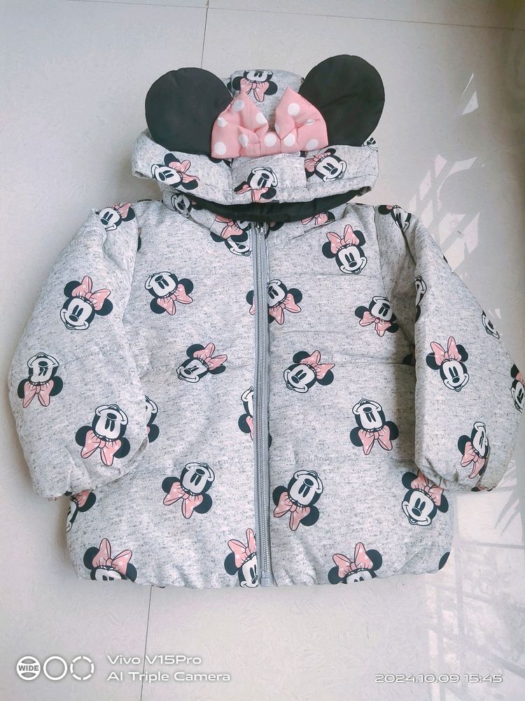 H&M Minnie Mouse puffer