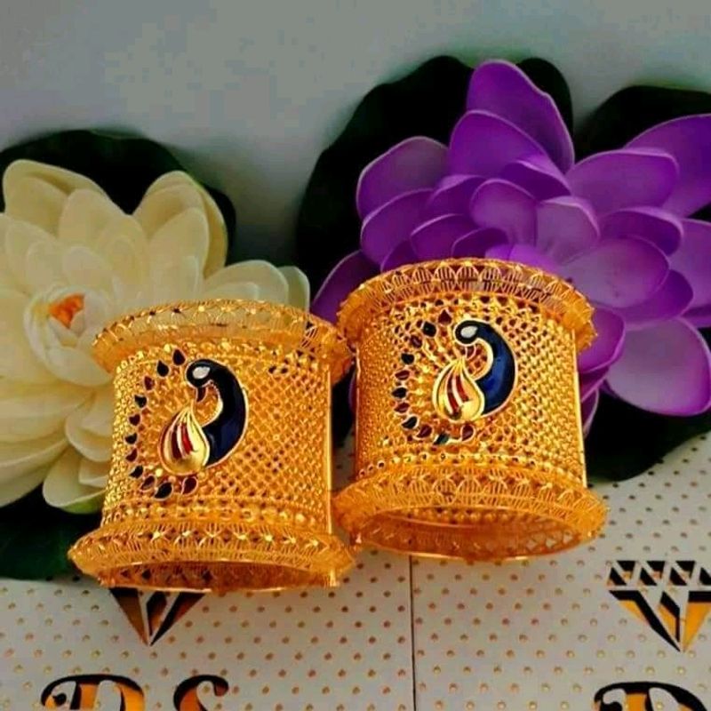 Gold Plated Chura ( 1 Pairs)