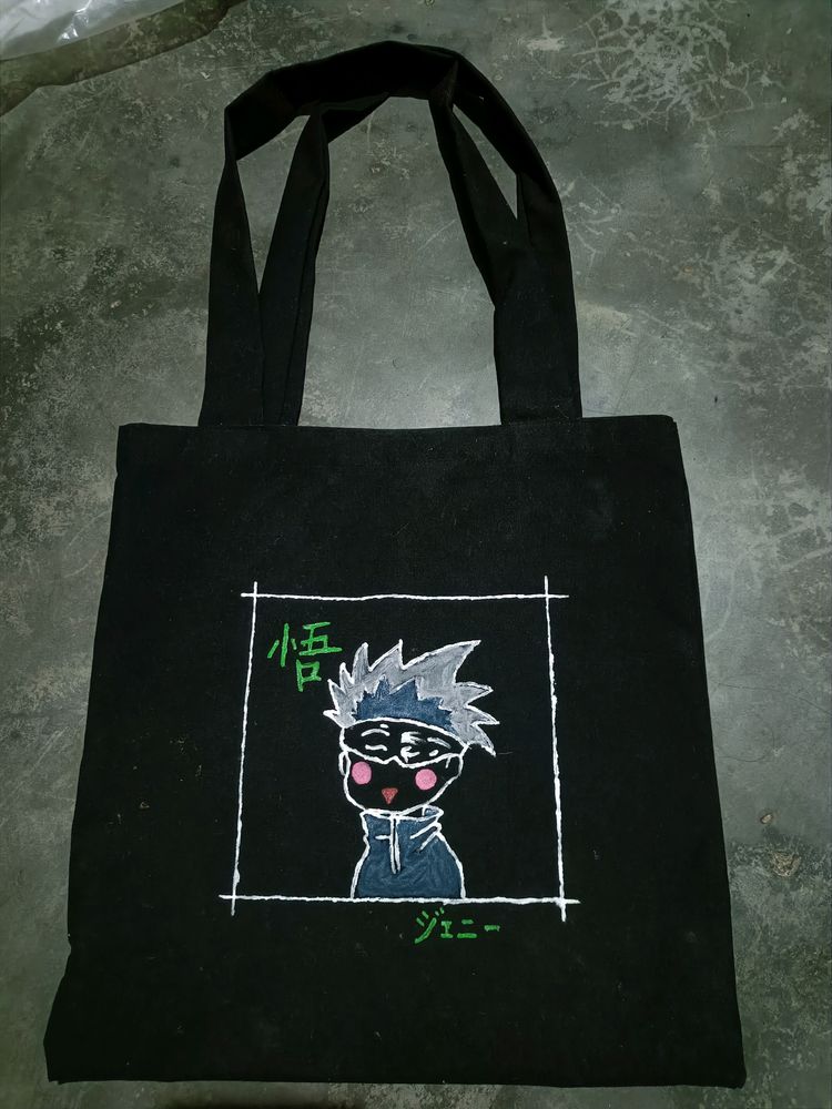 Gojo Tote Bag In Black