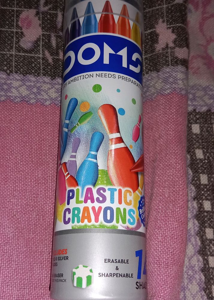 Doms Plastic Crayon