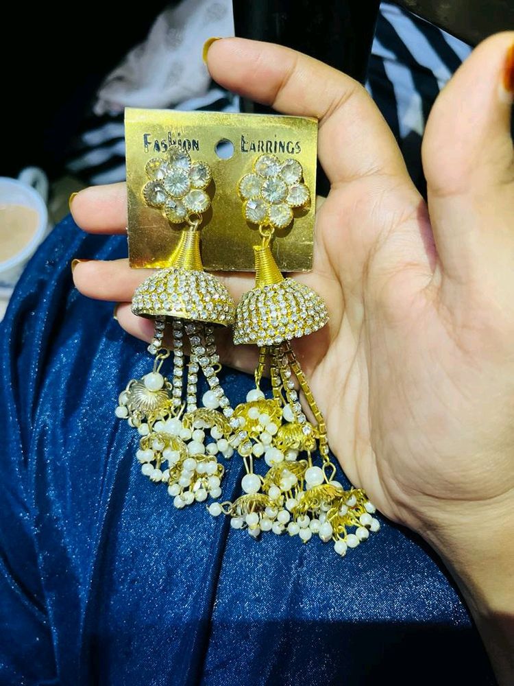 💥 Flower Jhumka