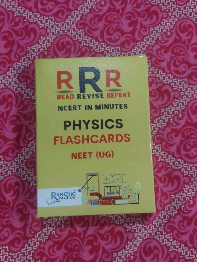 Rrr Ncert In Minutes Flash Cards For Physics