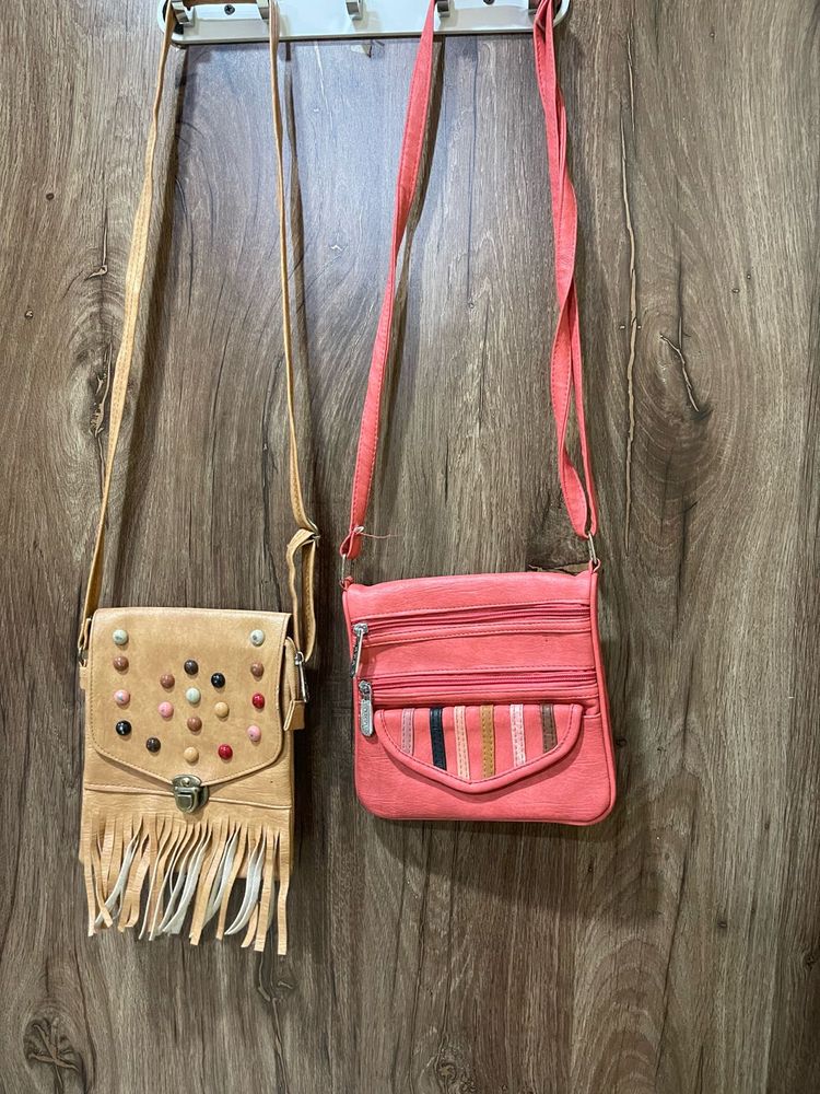 2 Different Sling Bags