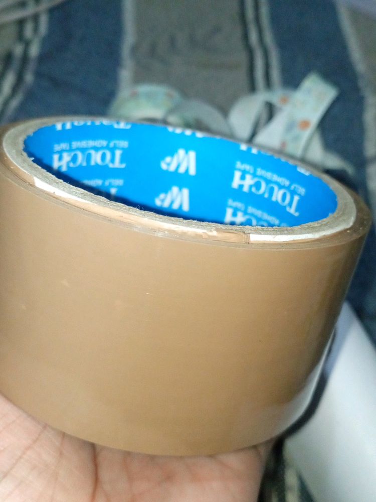 Brown Self Adhesive Tape For Packing.