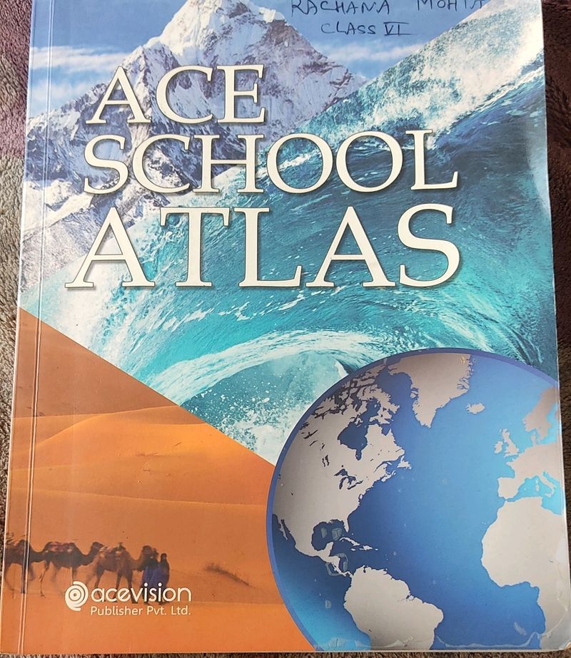 Ace School Atlas Book.