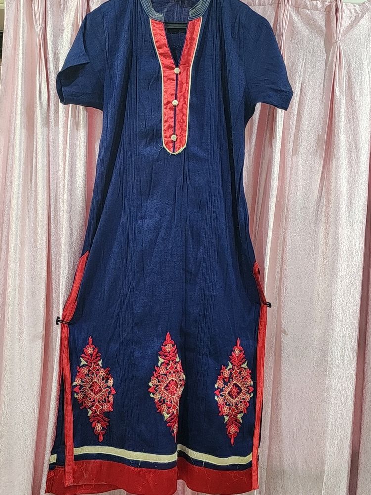 Blue KURTA