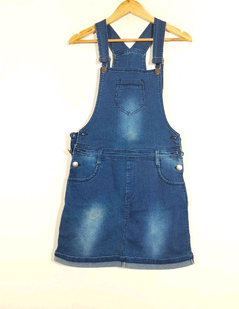 Blue Skirt dungaree