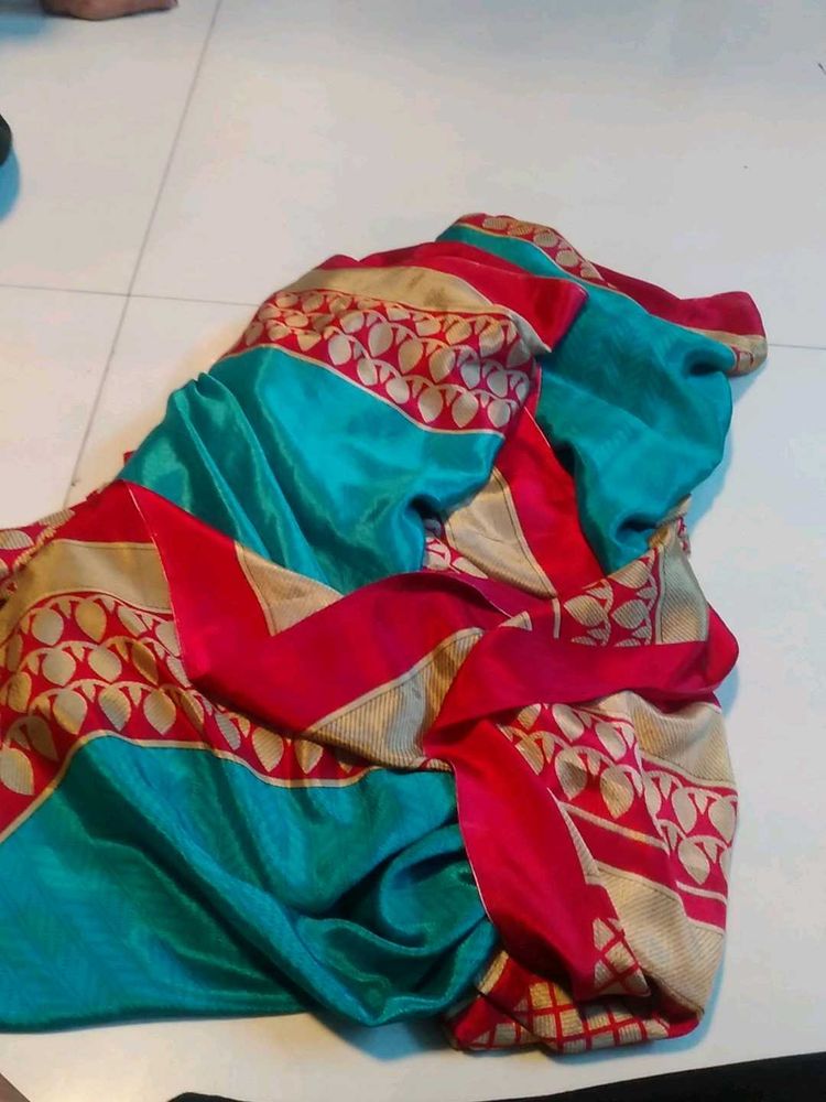 New Saree With Blous