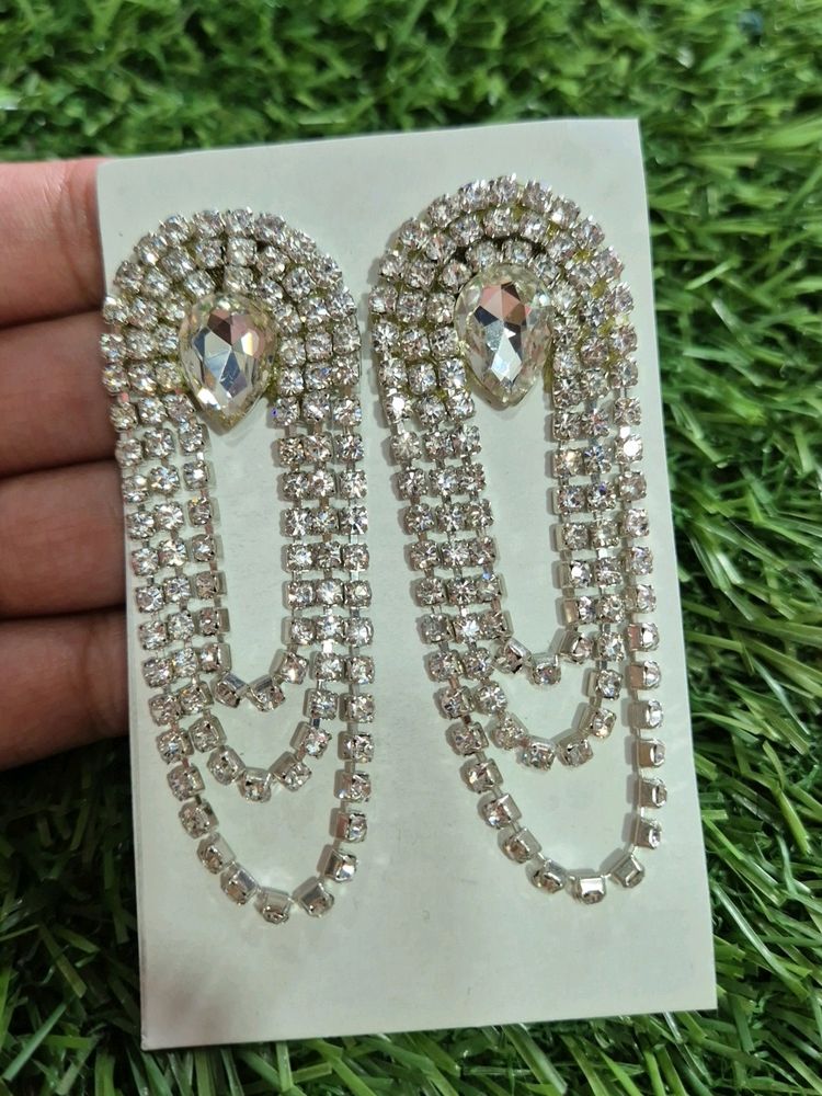 Handmade Rhinestone Earing