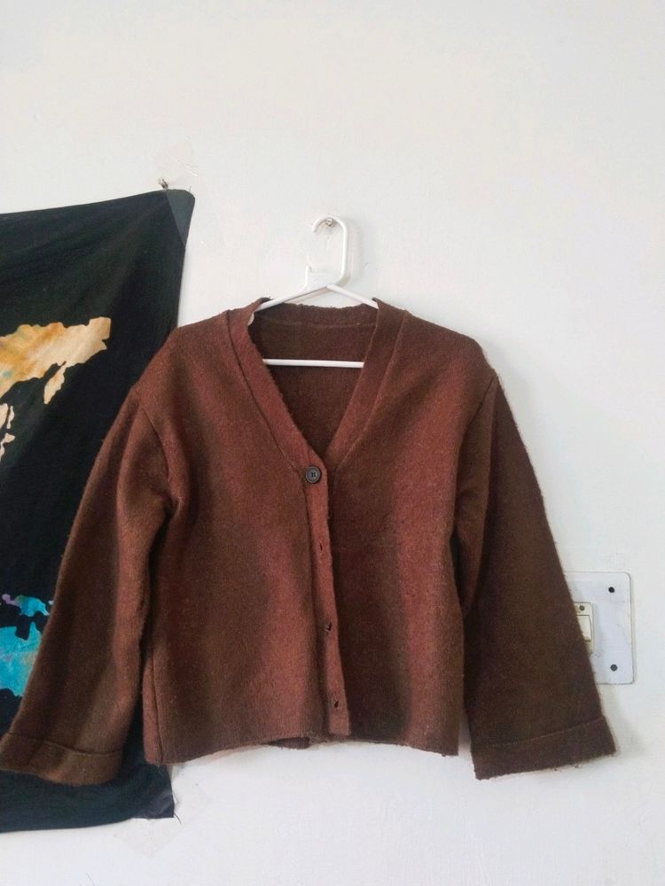 Brown Cardigan