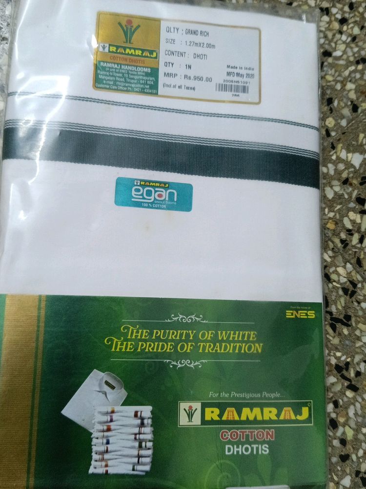 New Ramraj Cotton Dhotis