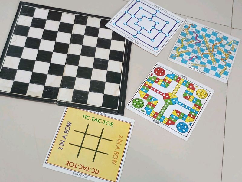 Combo Board Games Without Dices And Pawns