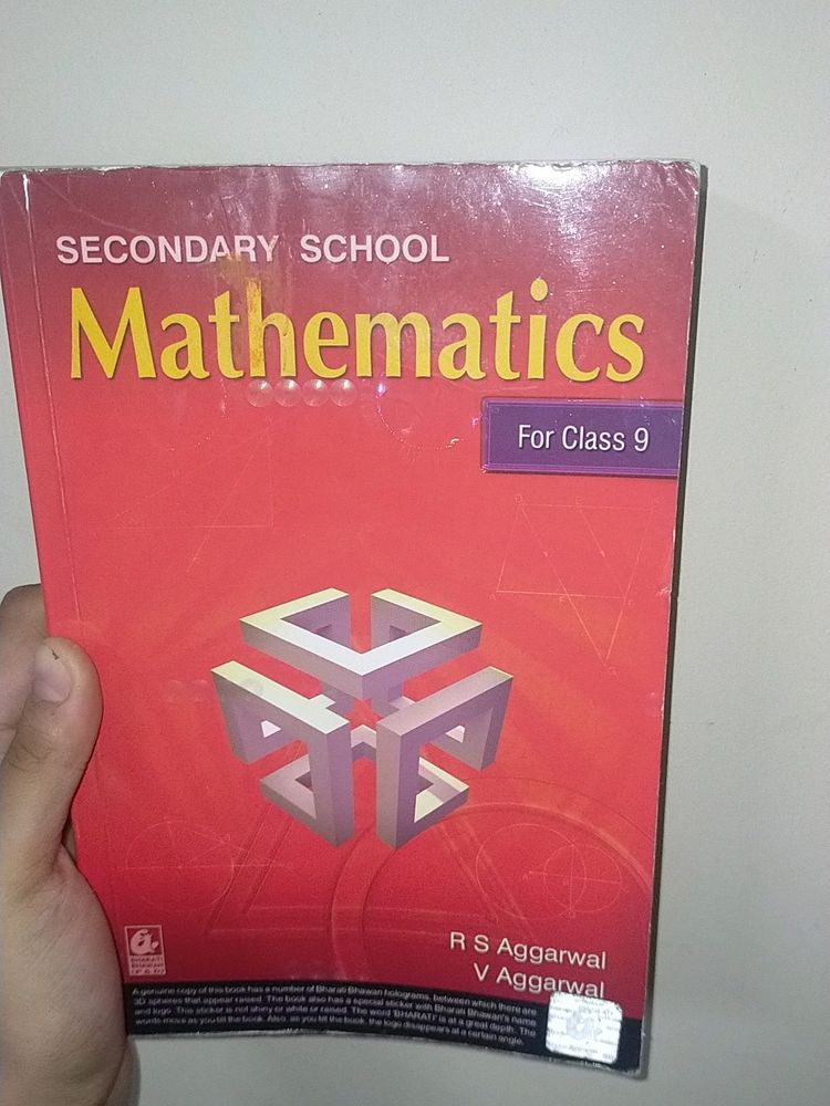 RS Agarwal Book For Class 9th (CBSE)