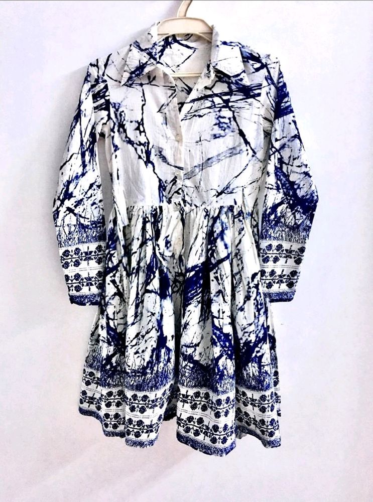 Marble Print Beautiful Tunic