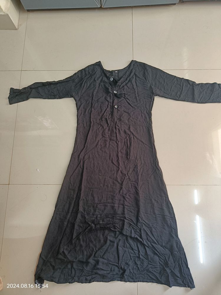 Black Kurta