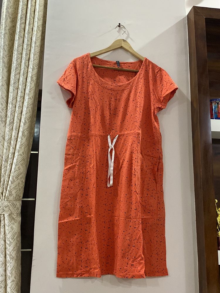 A-Line Dress With Pockets