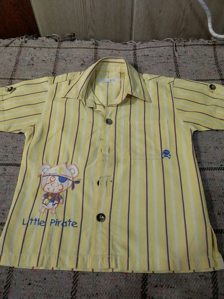 Half Sleeve Shirt For Kids