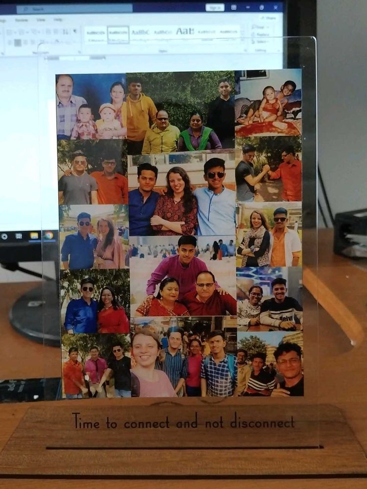 Acrylic Photo Frame