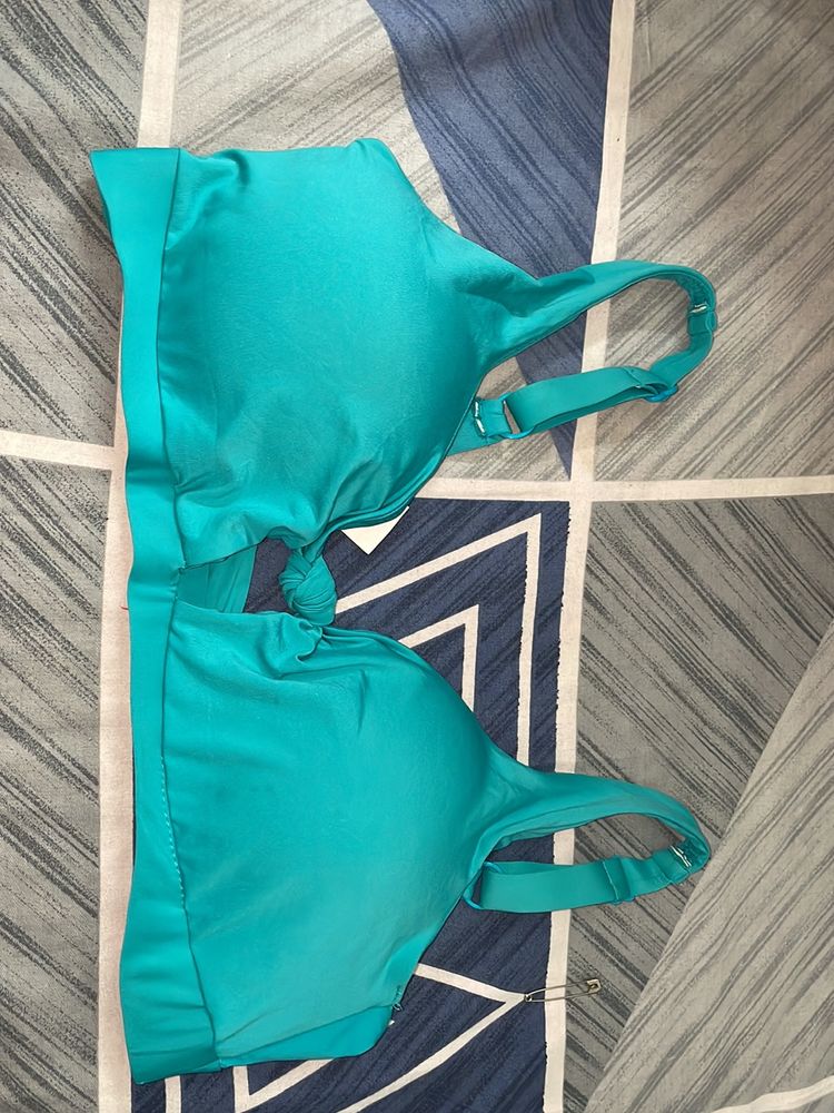 Sky Blue Padded Bikni